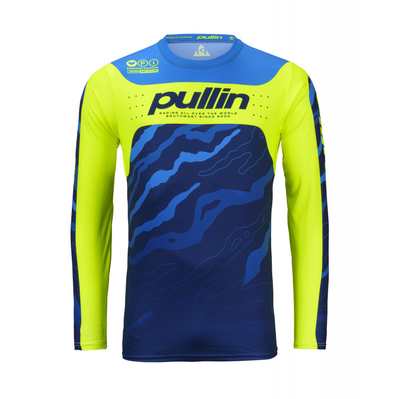 MAILLOT PULL-IN MASTER CAMO NAVY NEON