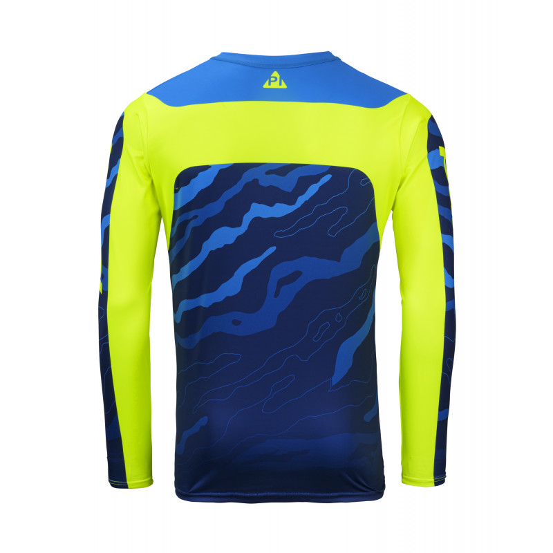 MAILLOT PULL-IN MASTER CAMO NAVY NEON