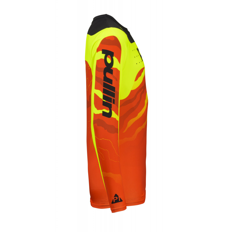MAILLOT PULL-IN MASTER CAMO ORANGE NEON