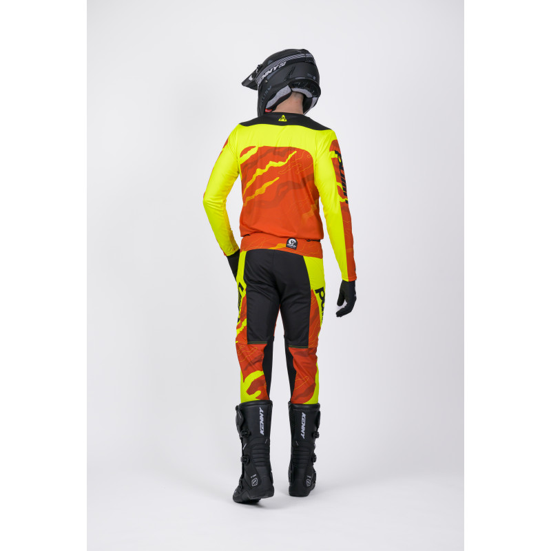 MAILLOT PULL-IN MASTER CAMO ORANGE NEON