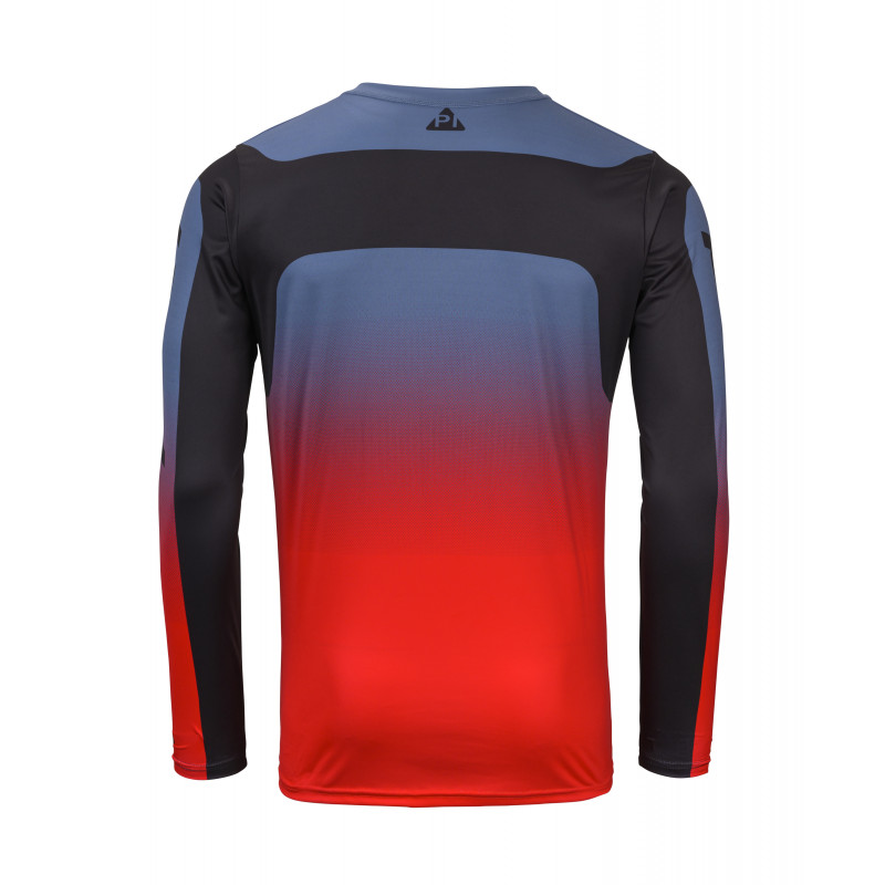 MAILLOT PULL-IN MASTER GREY RED