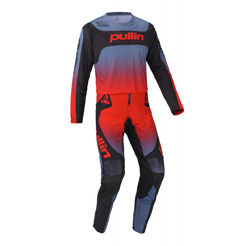 MAILLOT PULL-IN MASTER GREY RED