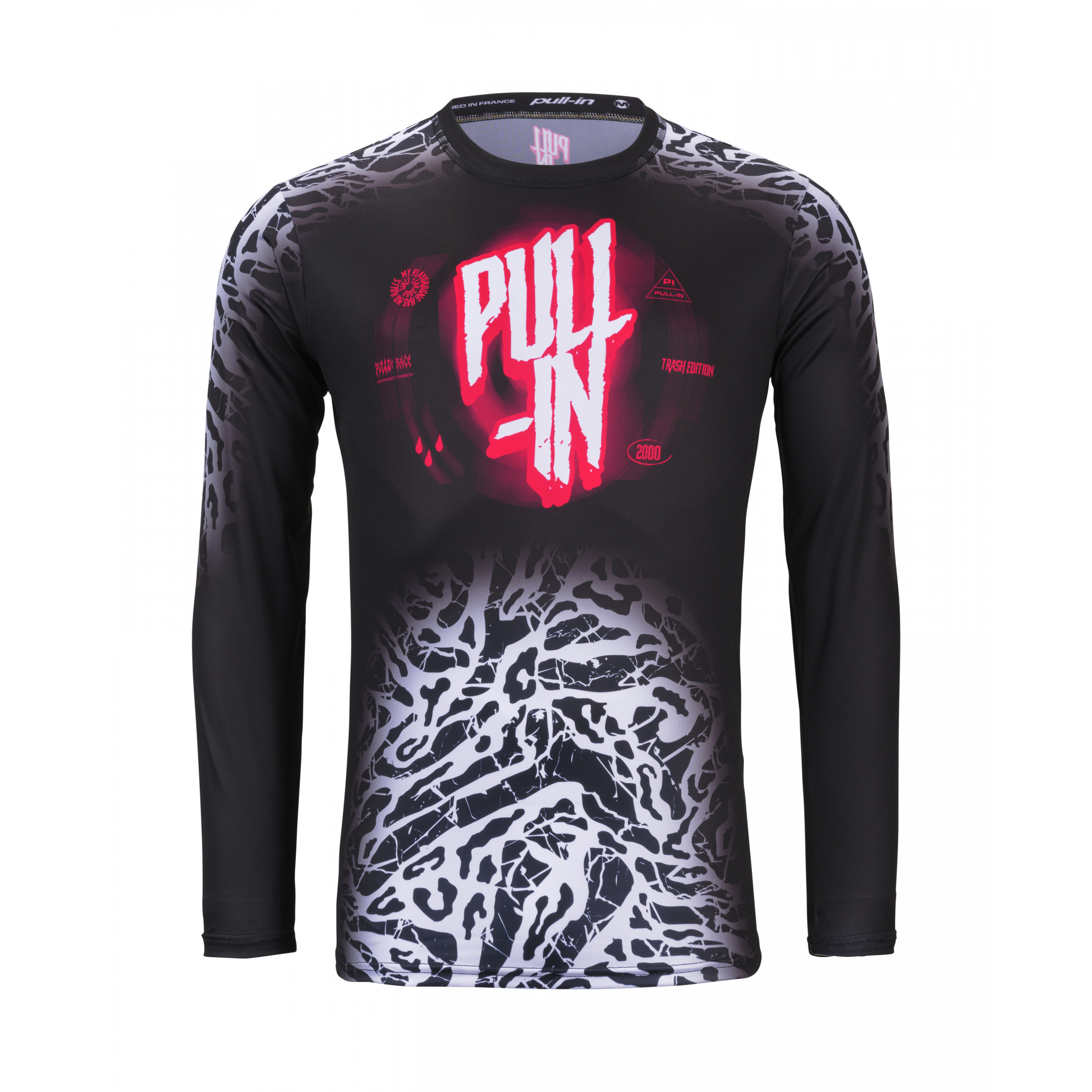 MAILLOT PULL IN TRASH PINK NEON