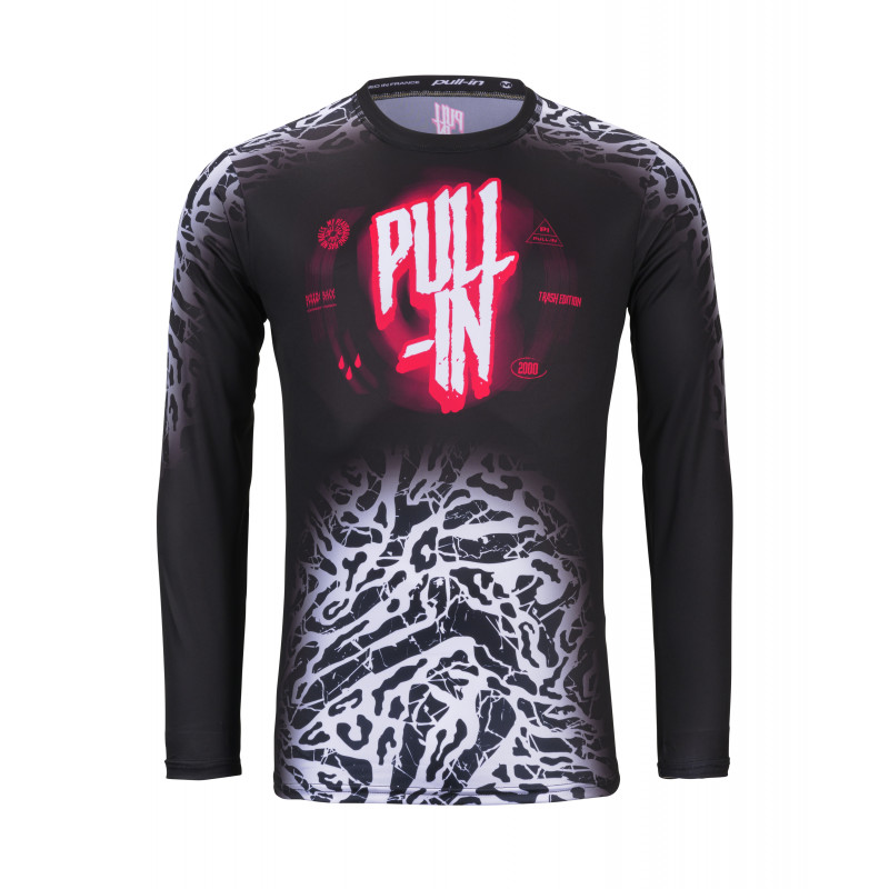 MAILLOT PULL IN TRASH PINK NEON