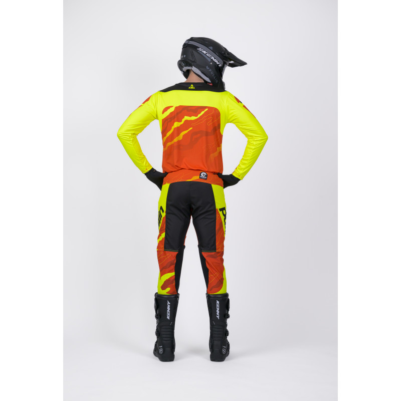 PULL-IN MASTER CAMO ORANGE NEON PANTS