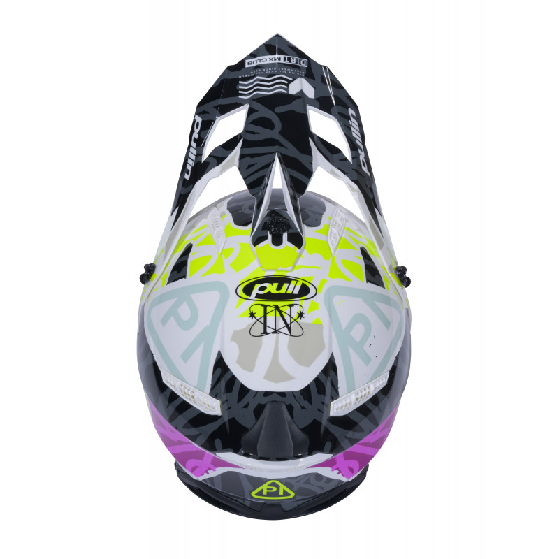 PULL-IN TRASH DIRT KID HELMET