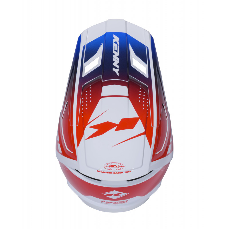 CASQUE PERFORMANCE GRAPHIC RED BLUE