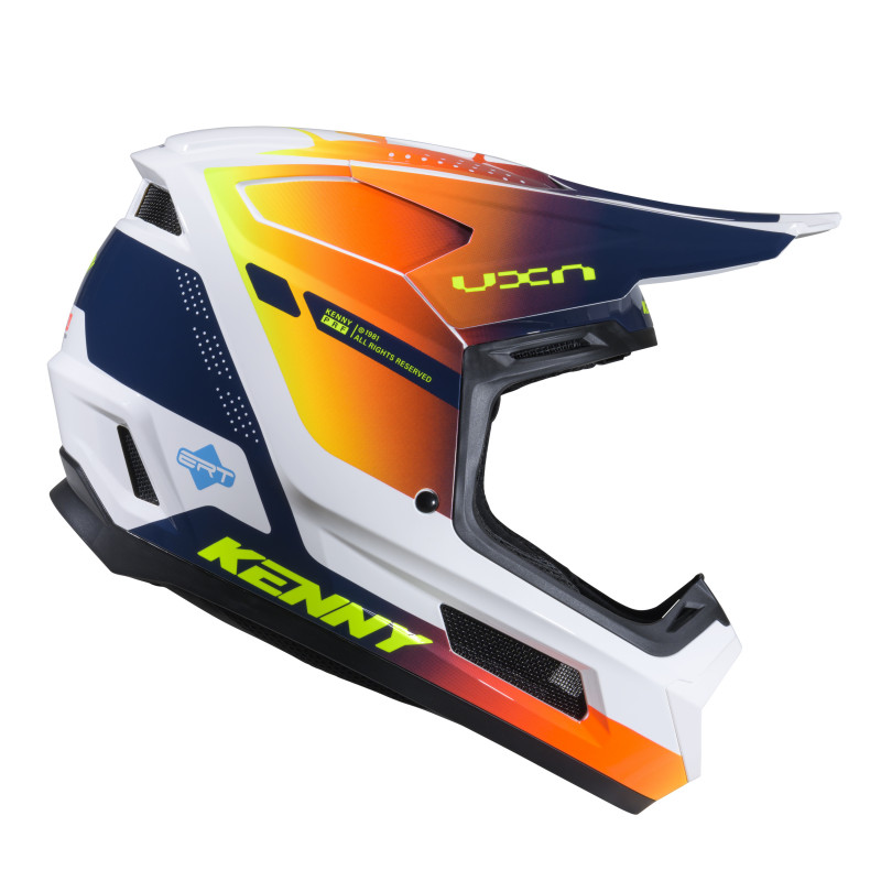 PERFORMANCE GRAPHIC NAVY ORANGE HELMET