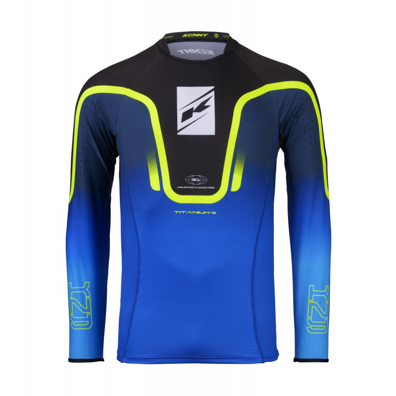 TITANIUM GRADIENT BLUE JERSEY