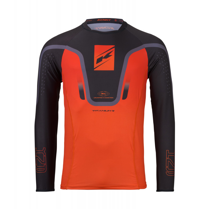 TITANIUM GRADIENT ORANGE JERSEY