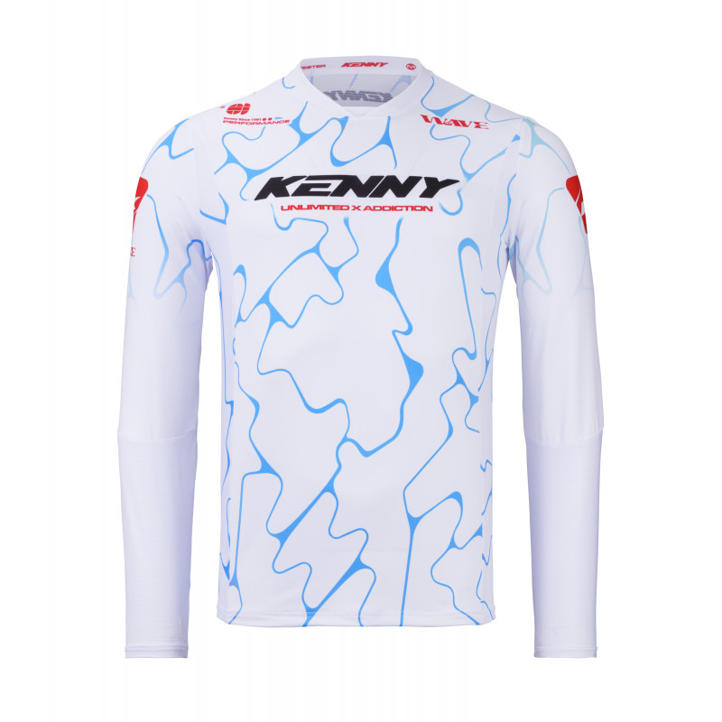 PERFORMANCE WAVE WHITE JERSEY