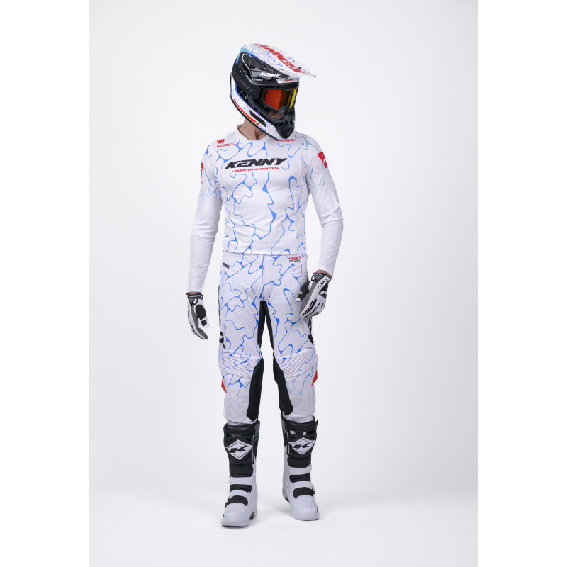 PERFORMANCE WAVE WHITE JERSEY