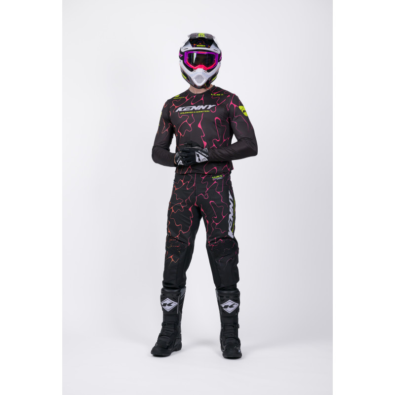 PERFORMANCE WAVE BLACK JERSEY