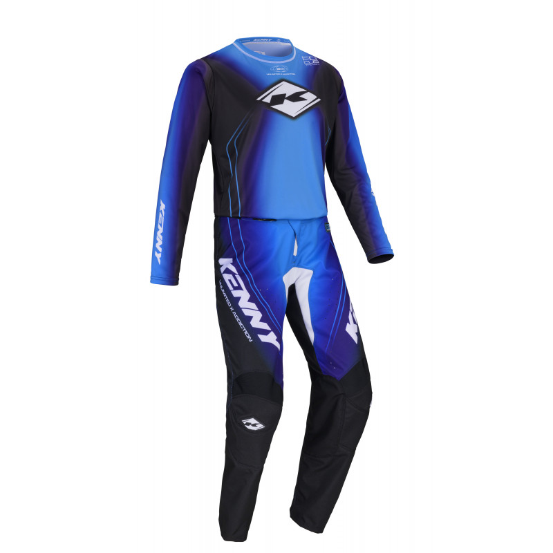 MAILLOT TRACK FOCUS BLUE