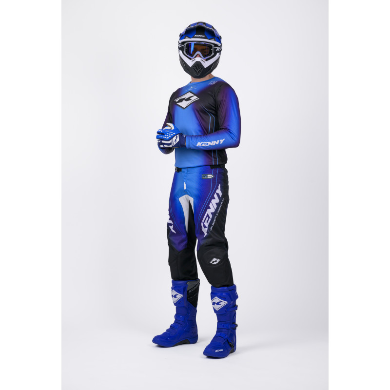 MAILLOT TRACK FOCUS BLUE