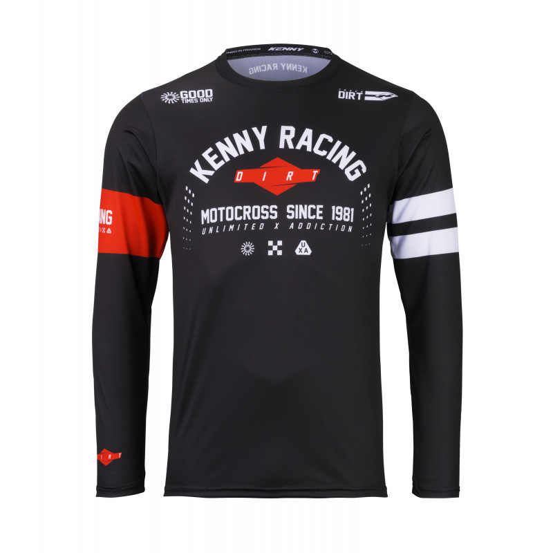 TRACK DIRT BLACK JERSEY