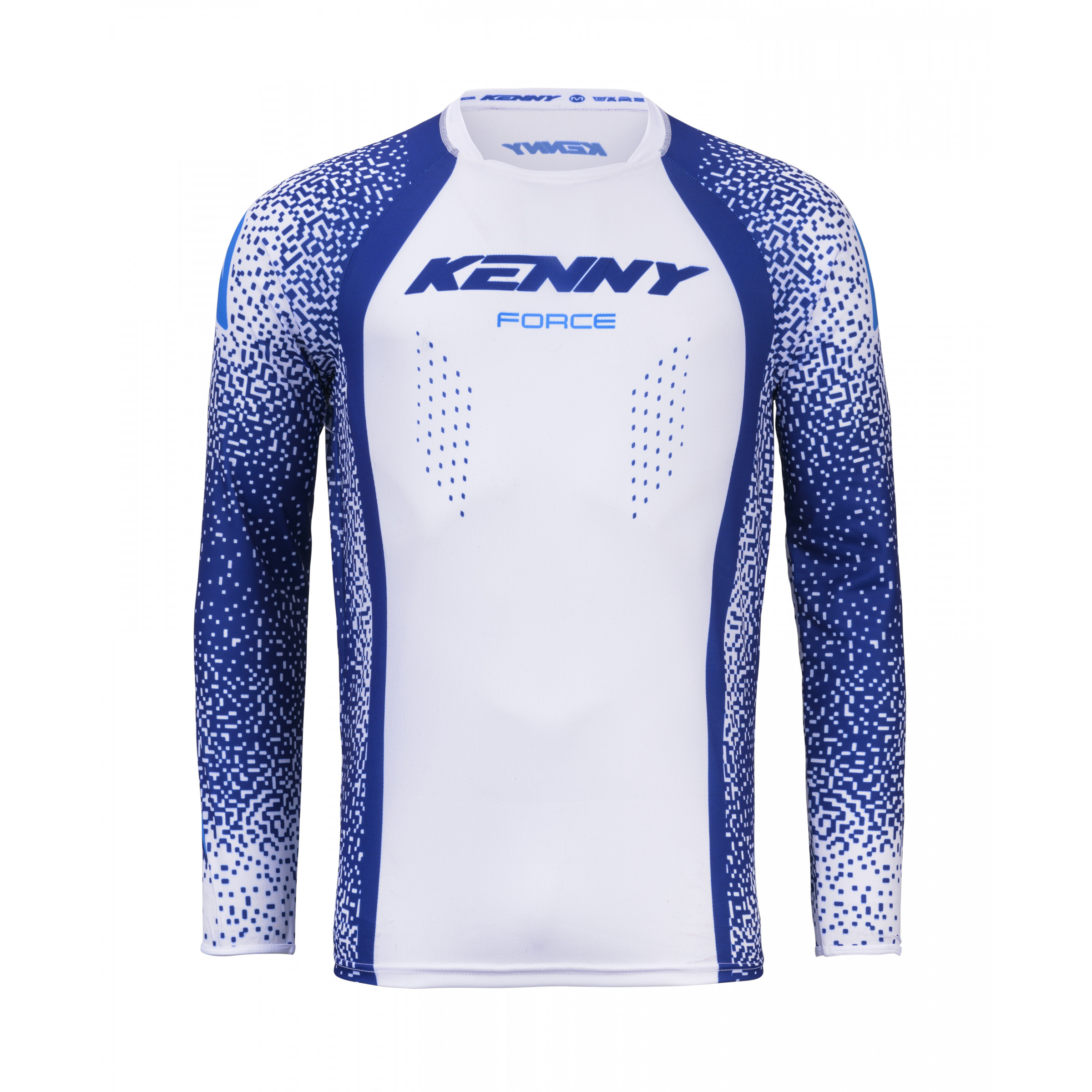 MAILLOT FORCE PIXEL NAVY WHITE