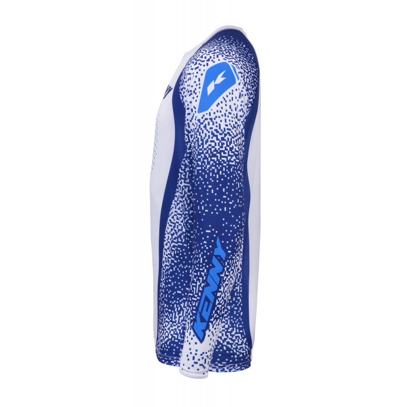 MAILLOT FORCE PIXEL NAVY WHITE