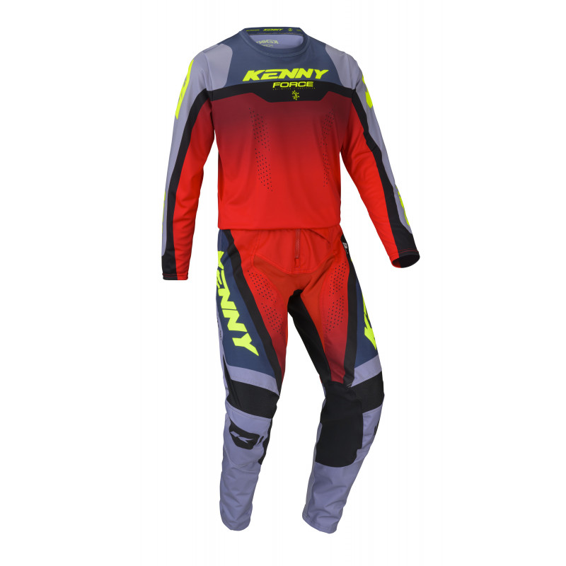 FORCE BEACH GREY RED JERSEY