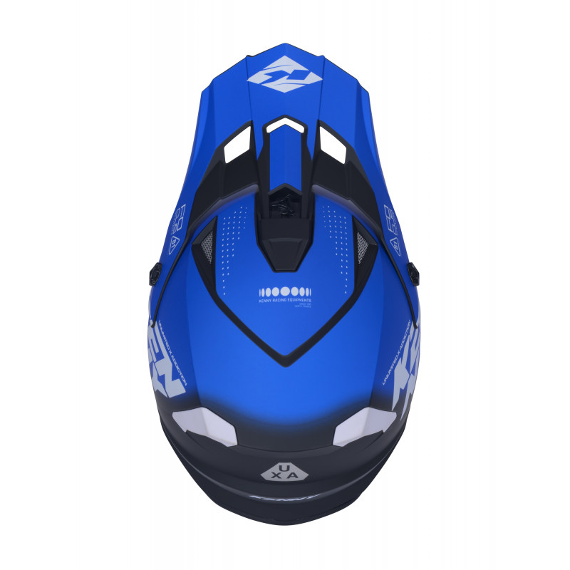TRACK FOCUS BLUE HELMET