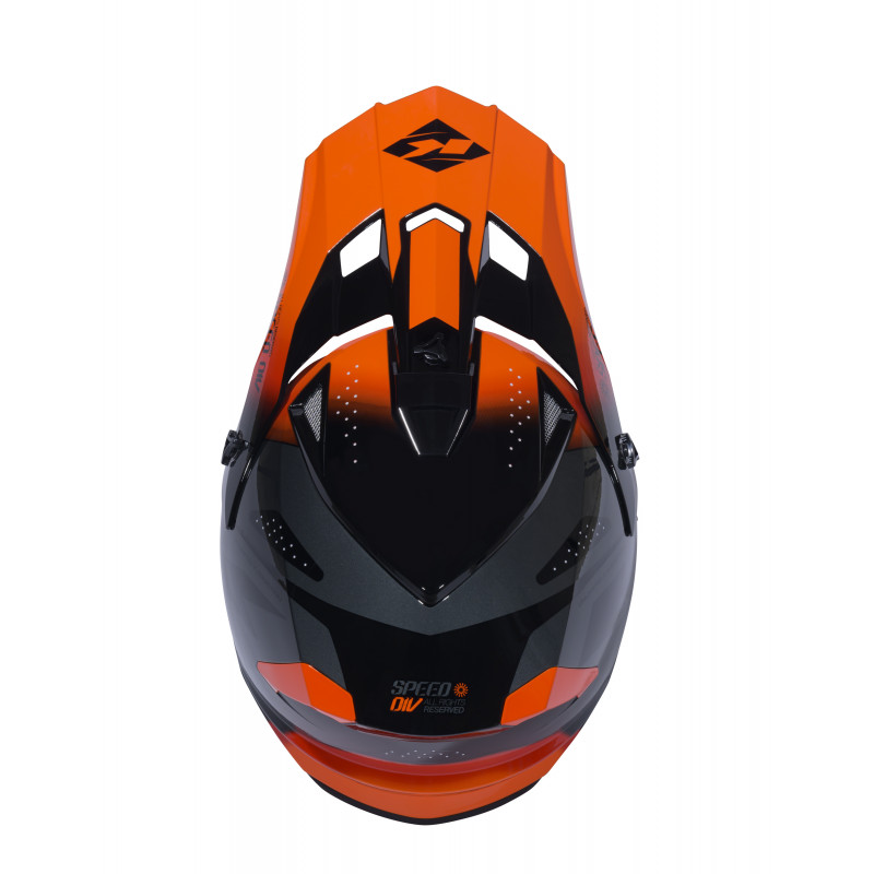 CASQUE TRACK SPEED NEON ORANGE
