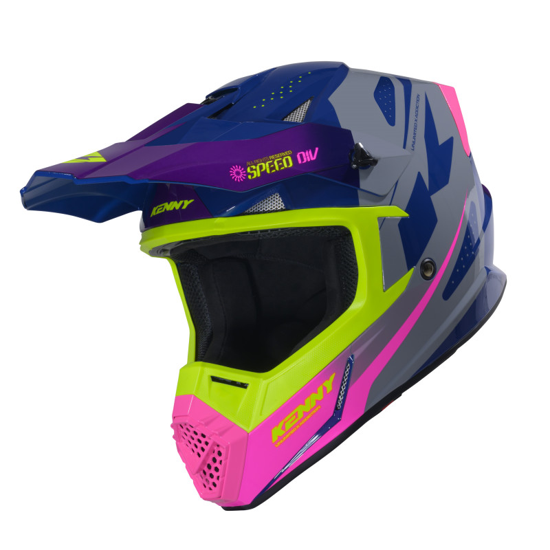 CASQUE TRACK SPEED PURPLE PINK
