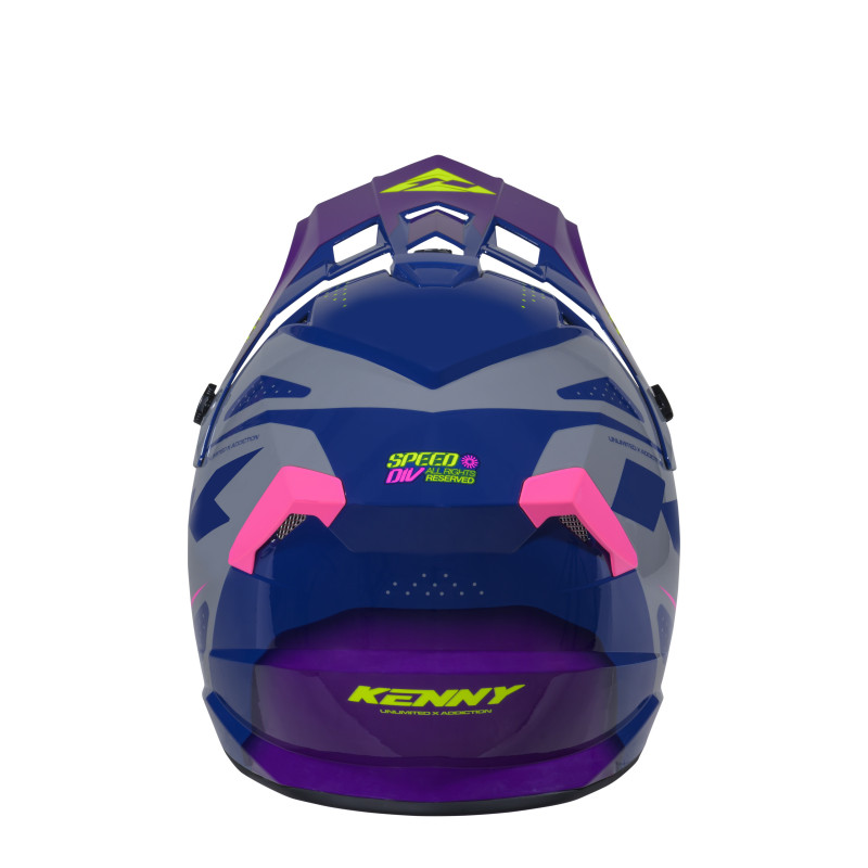 TRACK SPEED PURPLE PINK HELMET