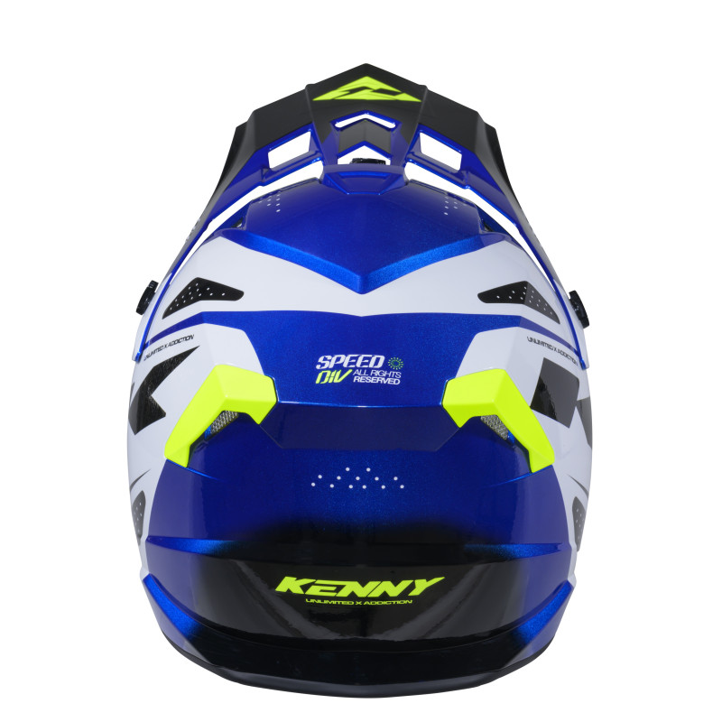 CASQUE TRACK SPEED NEON BLUE