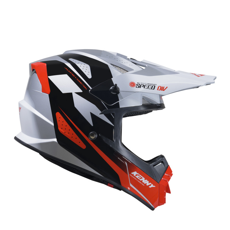 TRACK SPEED BLACK RED HELMET