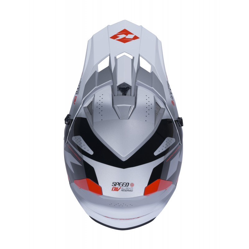 TRACK SPEED BLACK RED HELMET