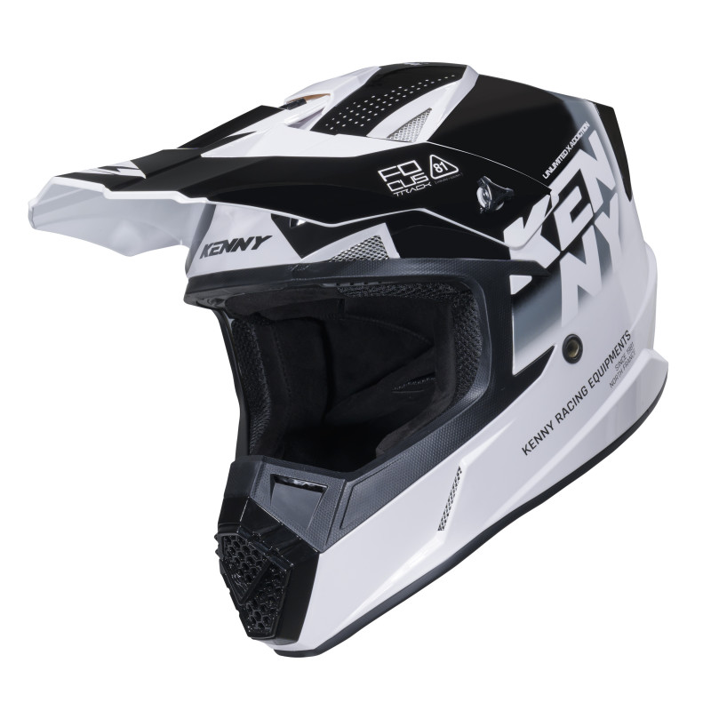 TRACK FOCUS BLACK HELMET
