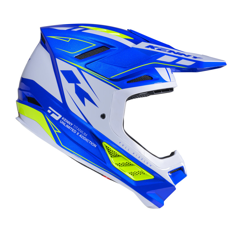 TITANIUM CANDY BLUE HELMET