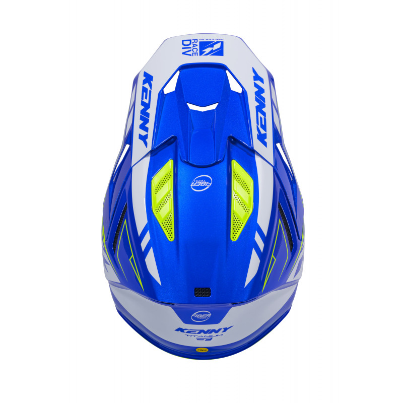 TITANIUM CANDY BLUE HELMET