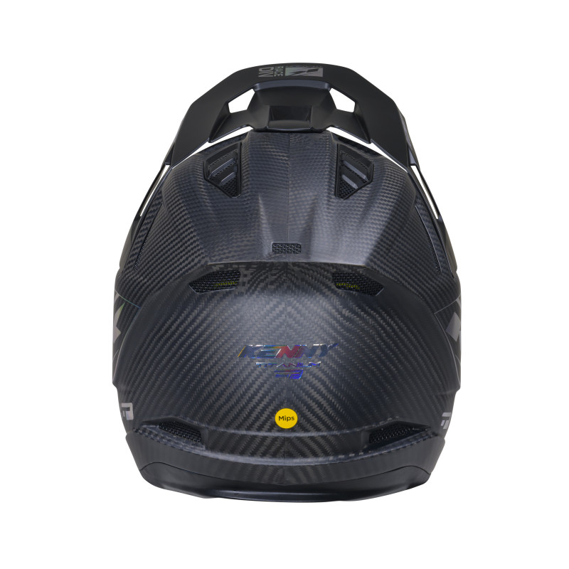 TITANIUM CARBON MATT HOLOGRAPHIC HELMET