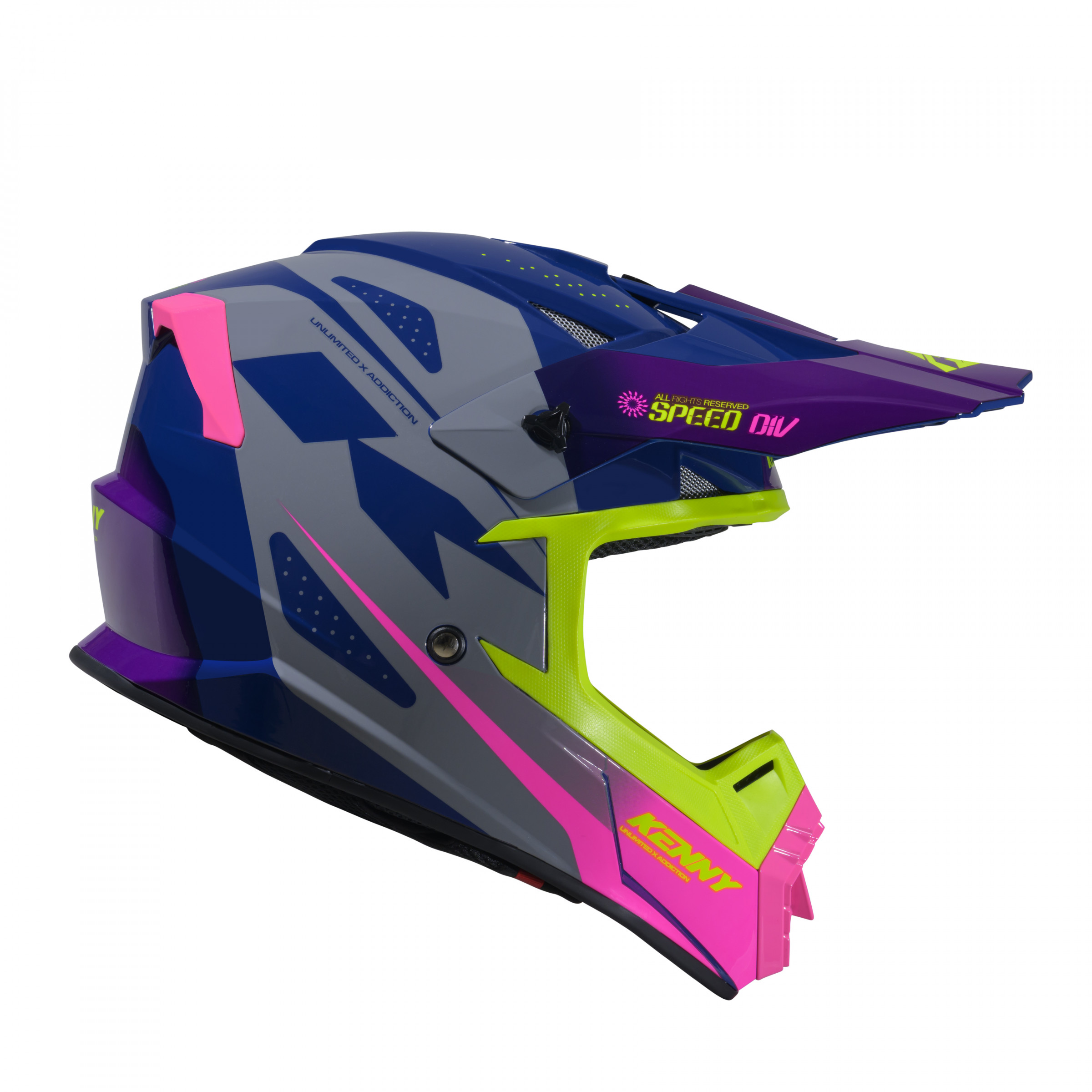 CASQUE TRACK SPEED PURPLE PINK ENFANT