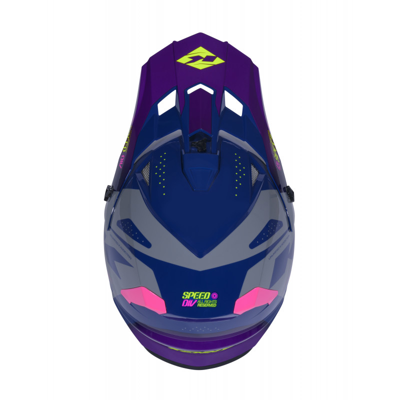 CASQUE TRACK SPEED PURPLE PINK ENFANT