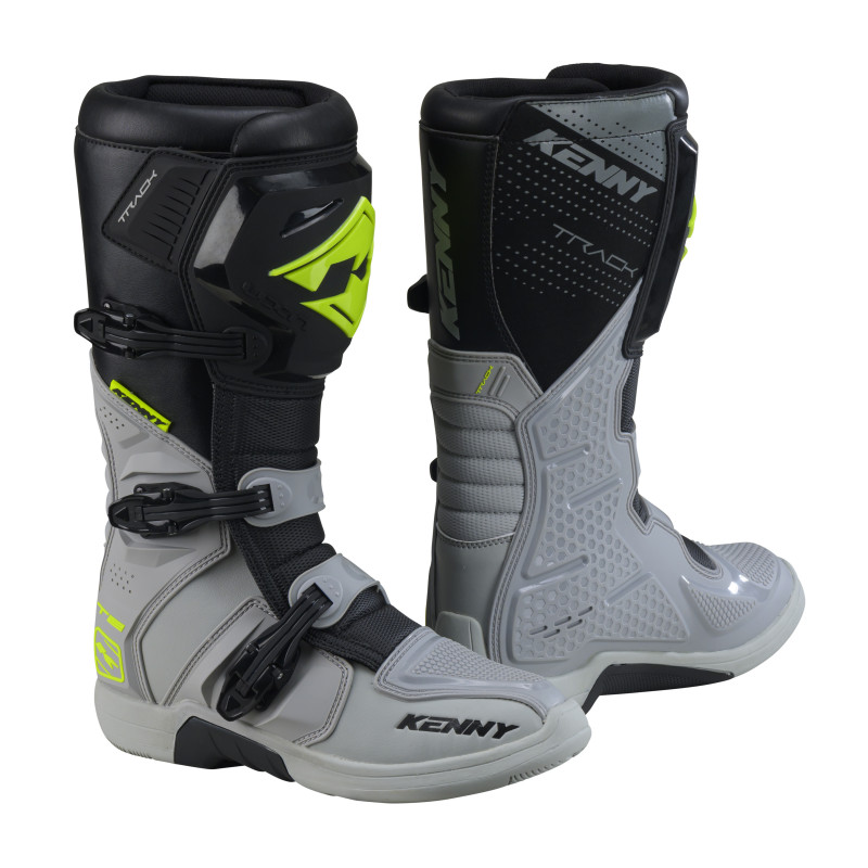 TRACK T2 GREY NEON BOOTS