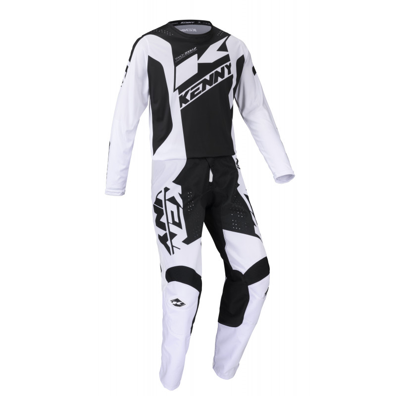 PANTALON TRACK ZOOM BLACK WHITE