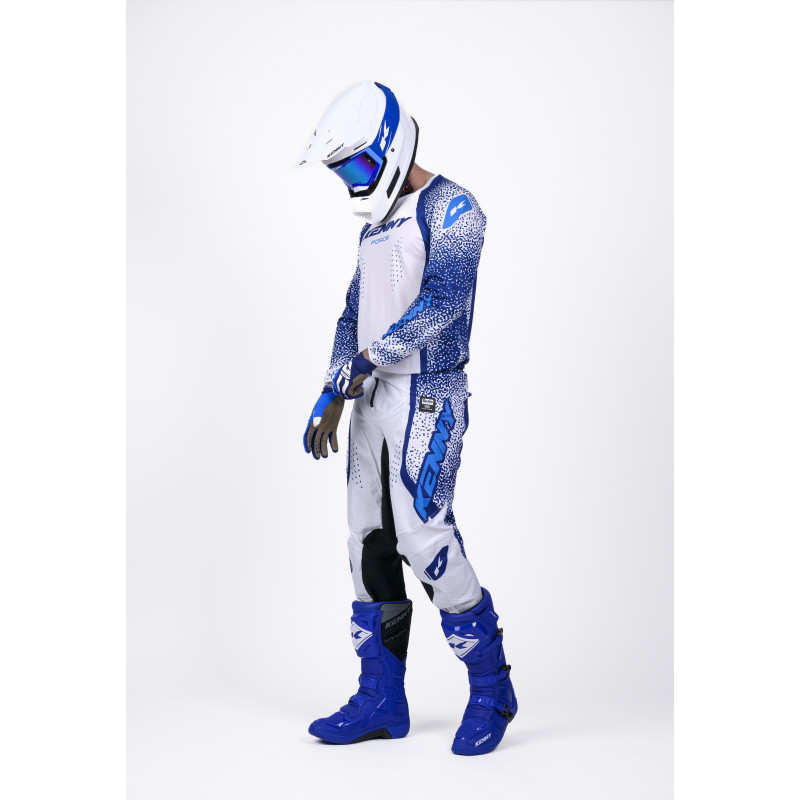 FORCE PIXEL NAVY WHITE PANTS