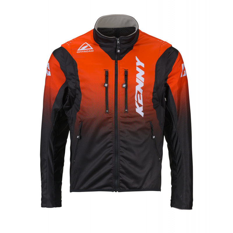VESTE SOFTSHELL ENDURO ORANGE
