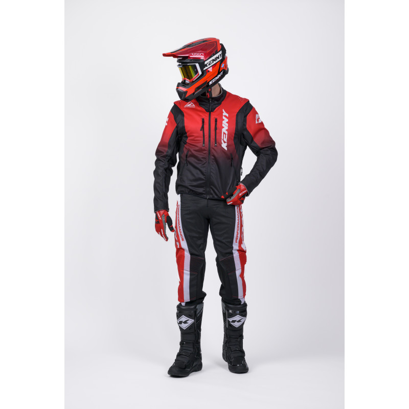 ENDURO RED SOFTSHELL JACKET