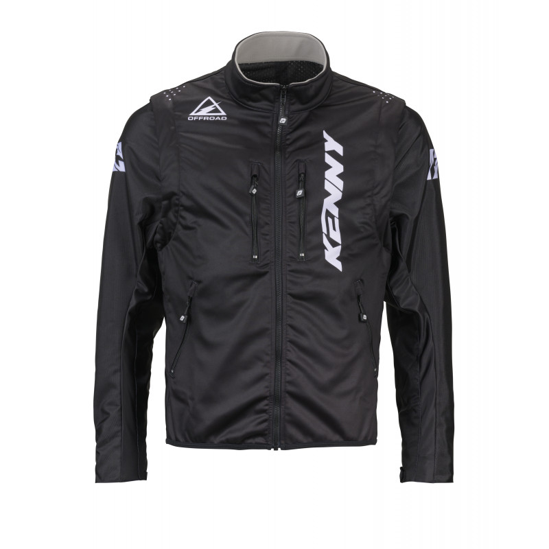 ENDURO BLACK SOFTSHELL JACKET