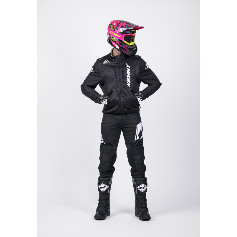 VESTE SOFTSHELL ENDURO BLACK