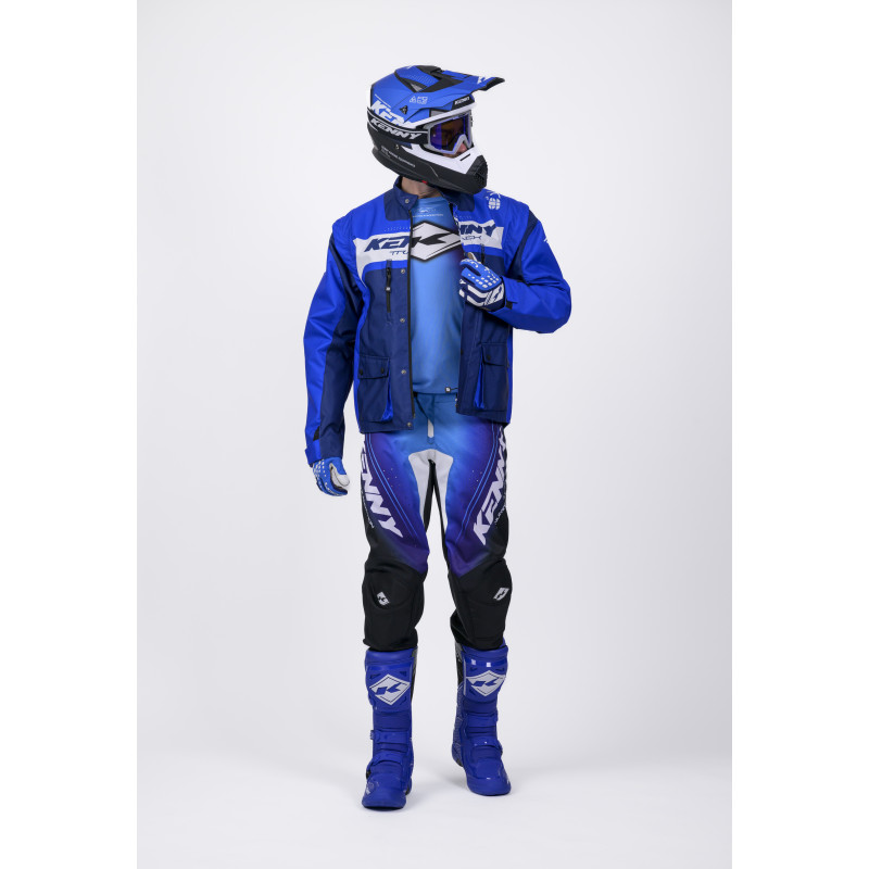 VESTE TRACK BLUE