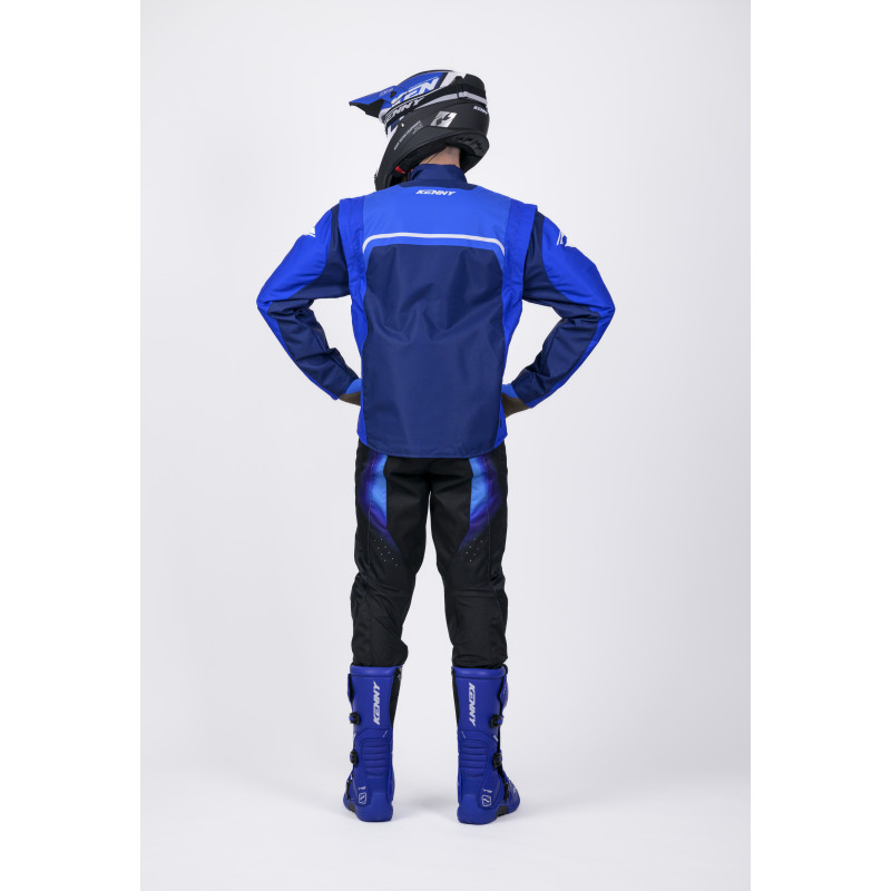 VESTE TRACK BLUE