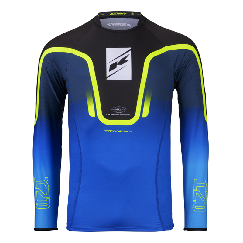 TITANIUM GRADIENT BLUE JERSEY