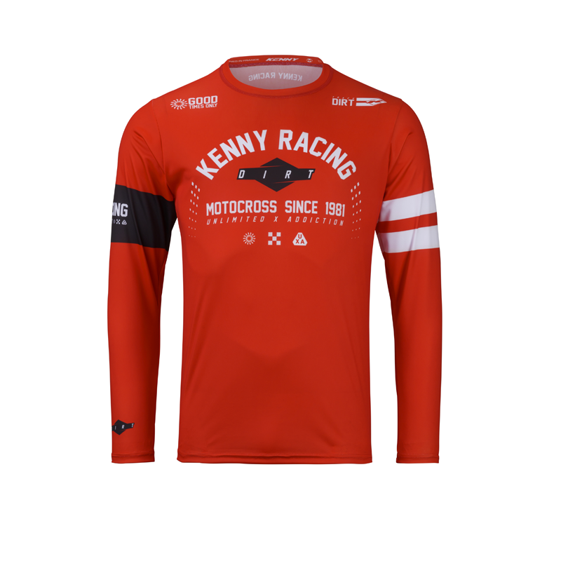 TRACK DIRT RED JERSEY