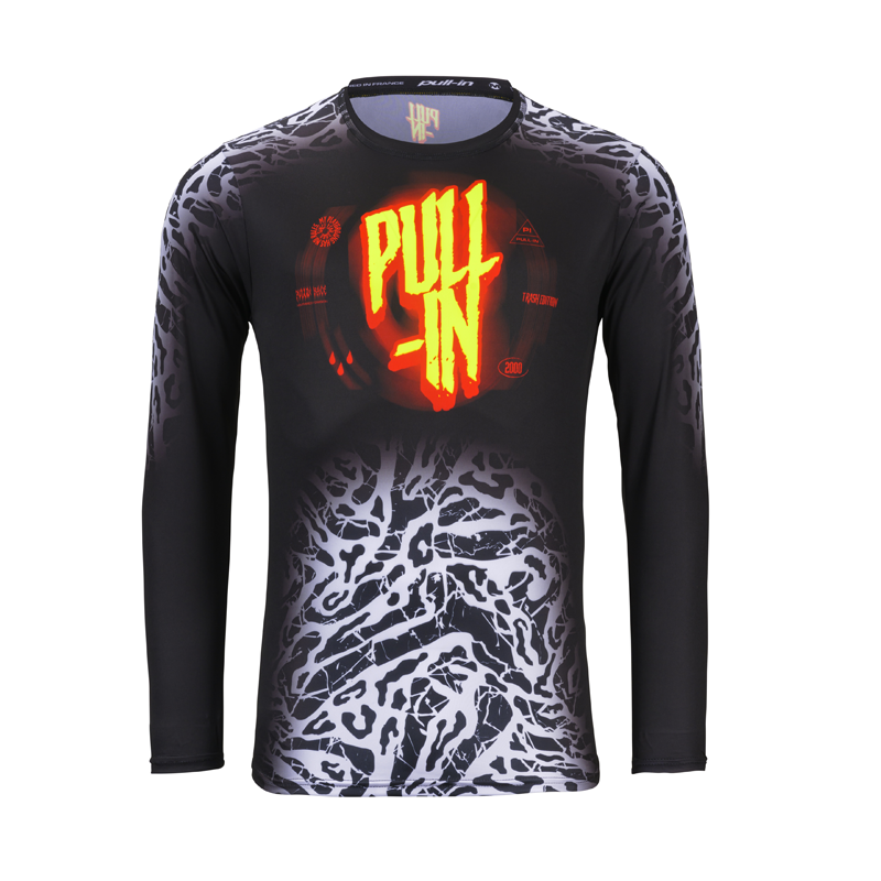 PULL IN TRASH BLACK NEON JERSEY