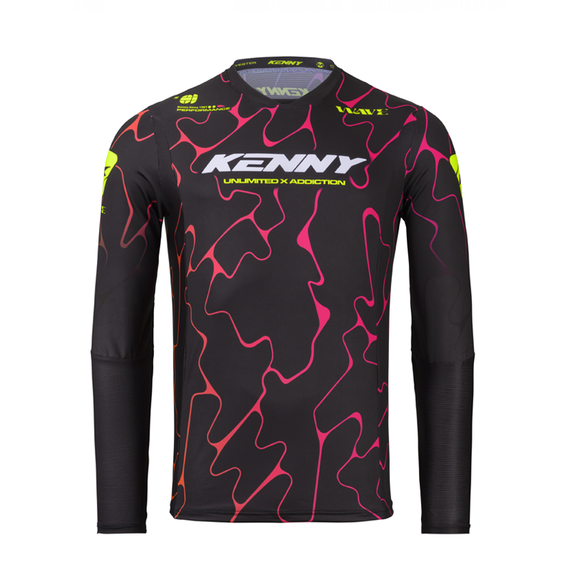 PERFORMANCE WAVE BLACK JERSEY