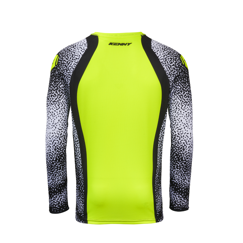 FORCE PIXEL WHITE NEON YELLOW JERSEY